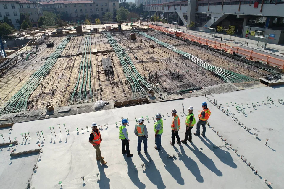 Civil engineering site
